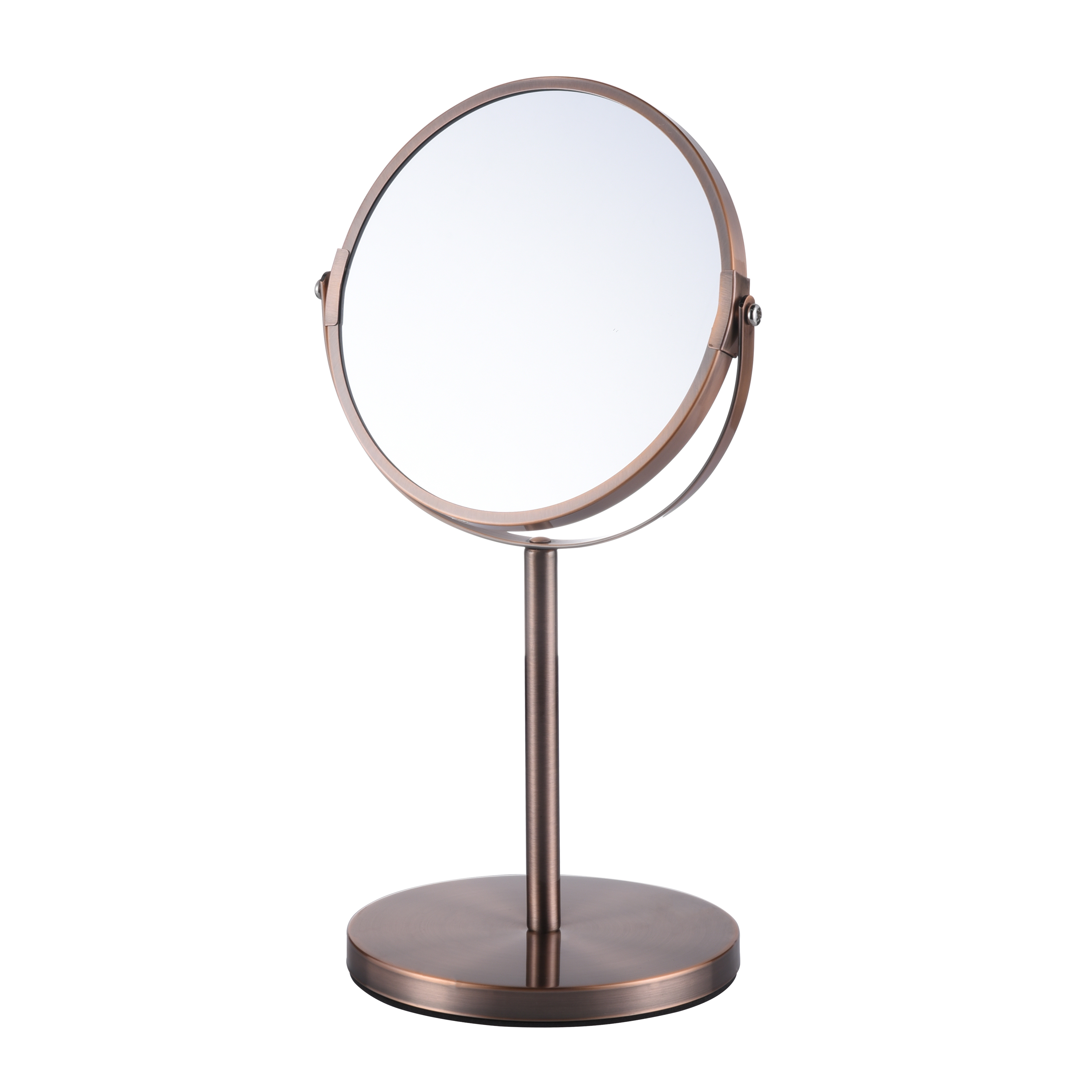 7 inch dual sides metal table mirorr