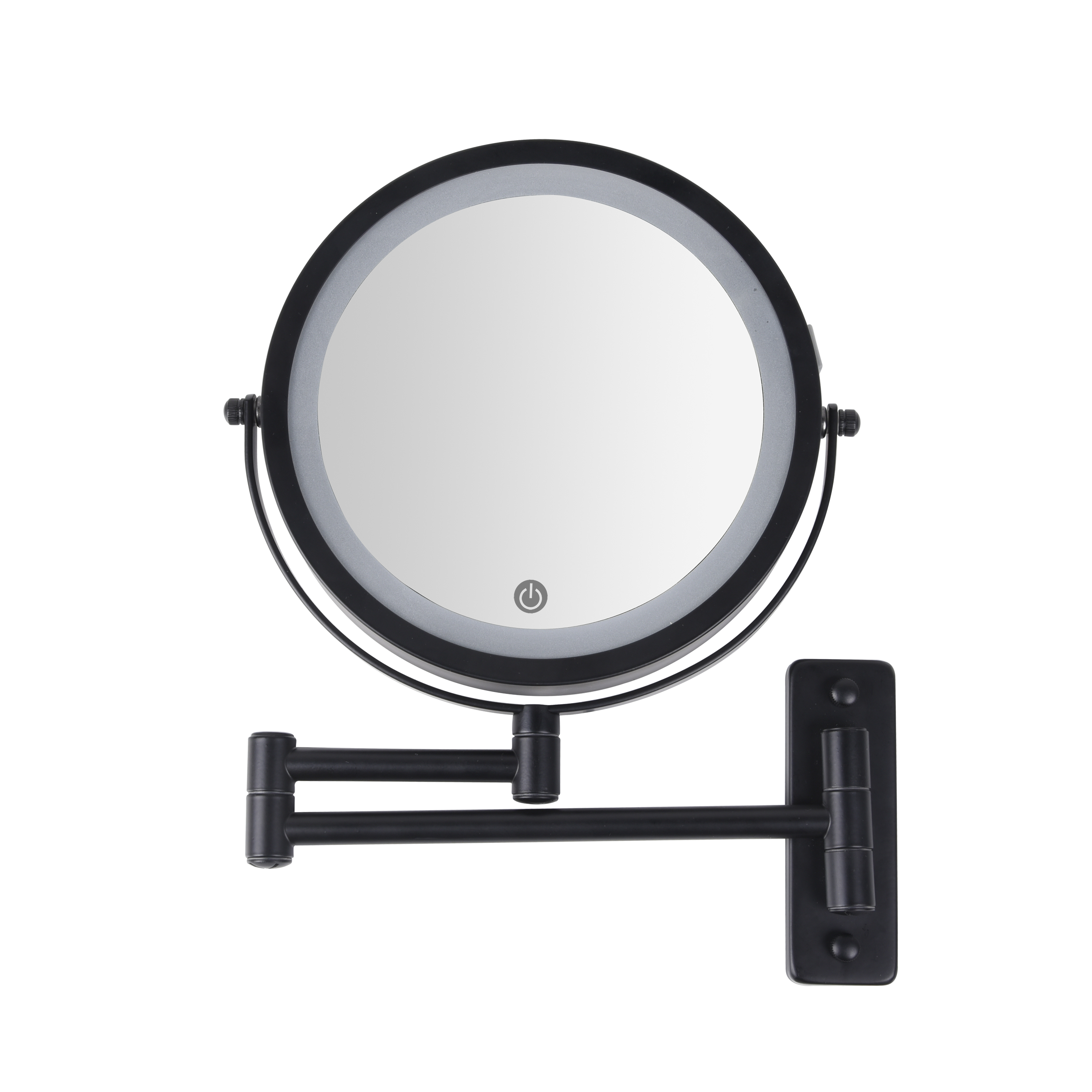 8 Inches Dual Sides Rechargeable LED Wall Mirror