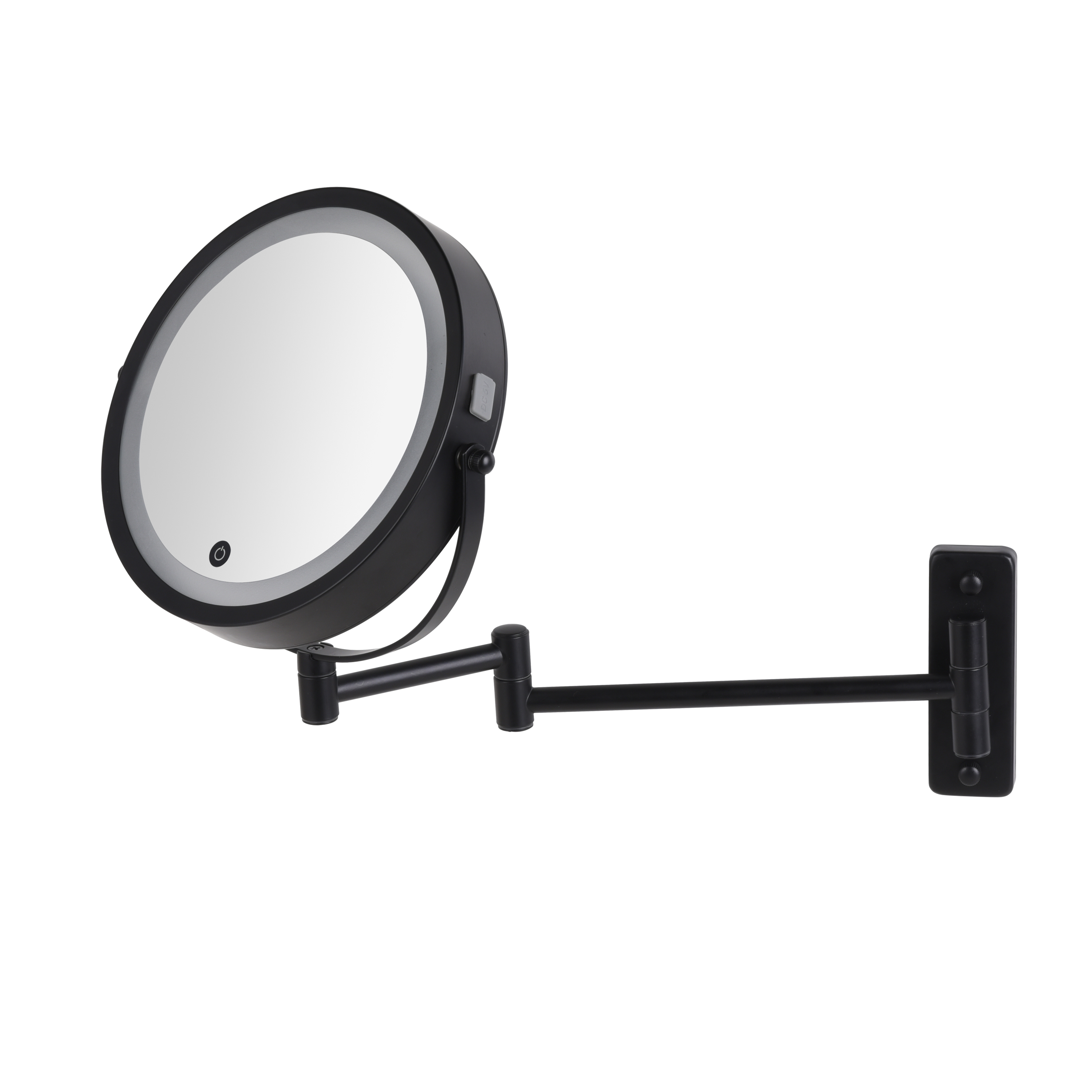 8 Inches Dual Sides Rechargeable LED Wall Mirror