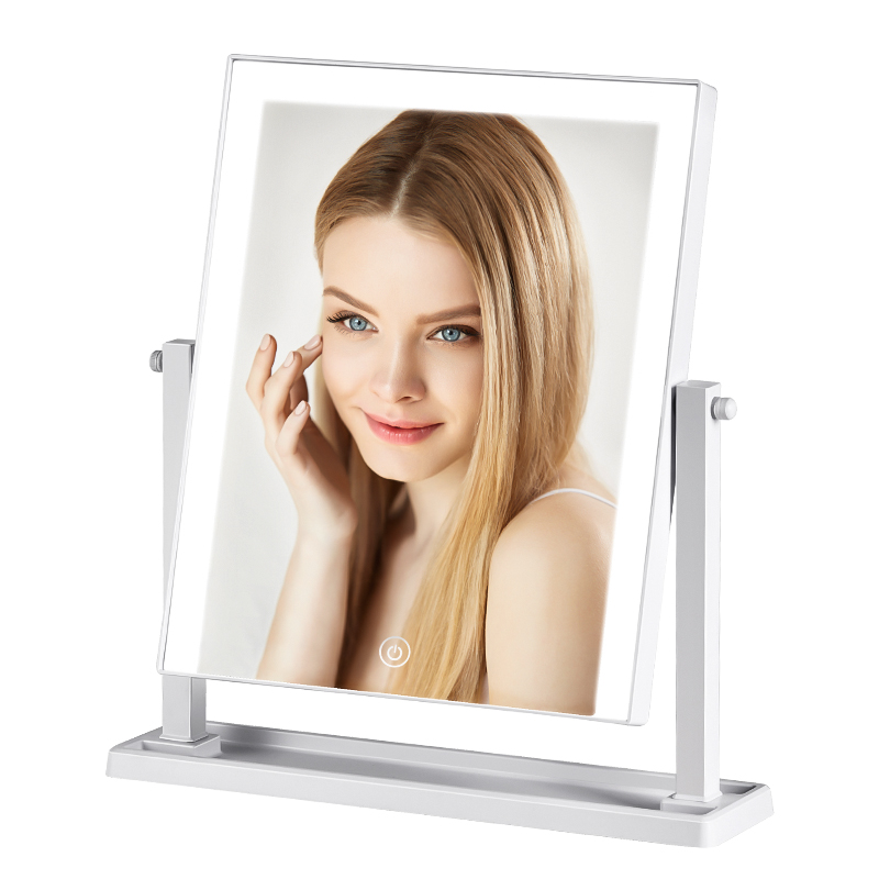 Lamp Version Rechageable Plastic Hollywood Mirror