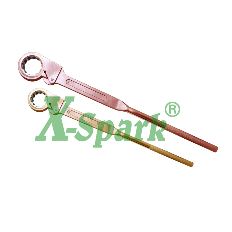 Heavy Duty Ratchet Wrench, European Type, Long Handle
