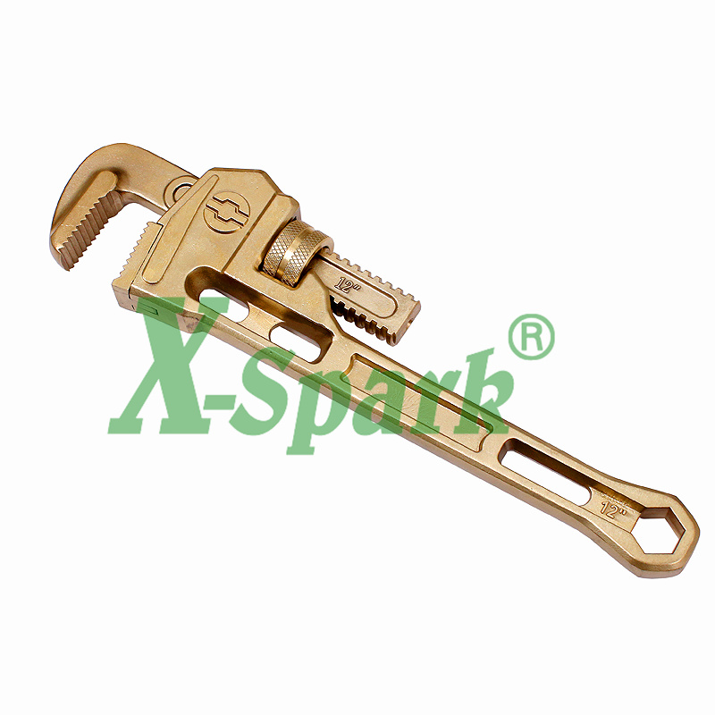 Heavy Duty Pipe Wrench, German Type, Multifunctional