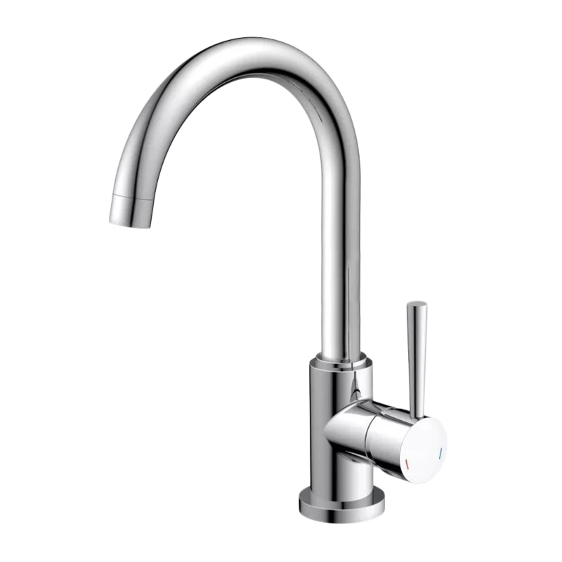 Single Lever Brass Kitchen Faucet