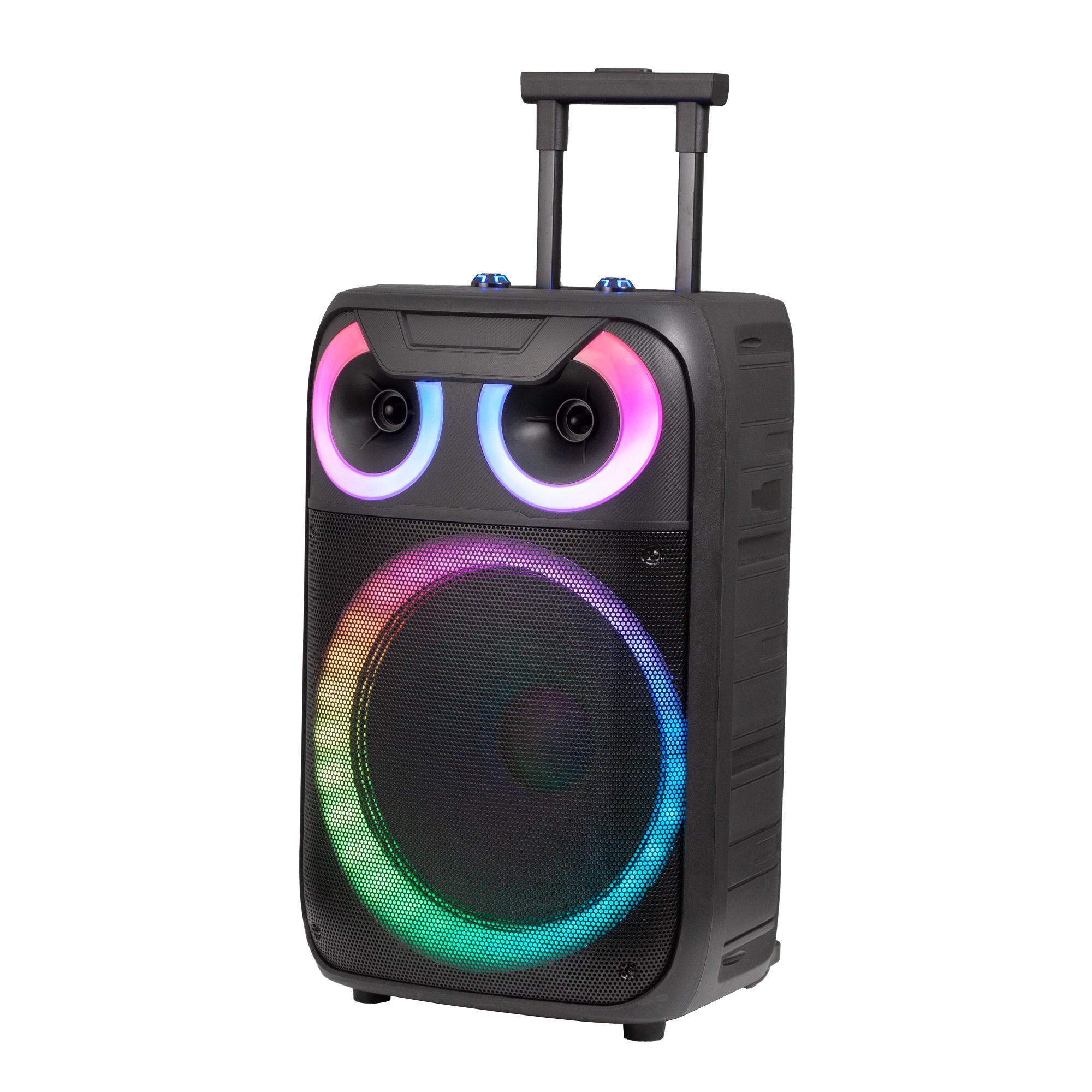 Portable Wireless Outdoor Speaker 15inch Karaoke Speaker Party Speaker With Disco Light BX1508