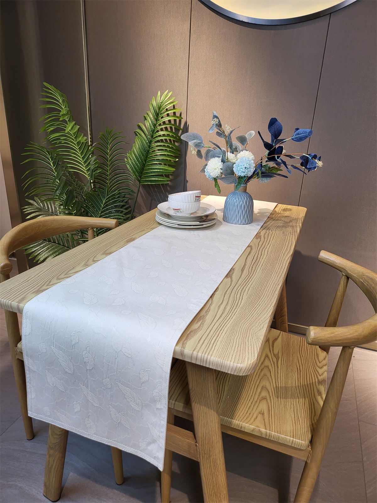 50%polyester And 50%cotton Jacquard Table Runner
