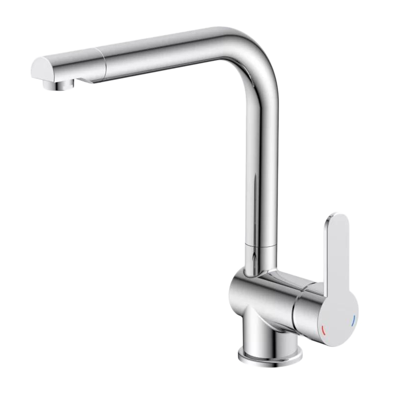 Single Lever Brass Kitchen Faucet