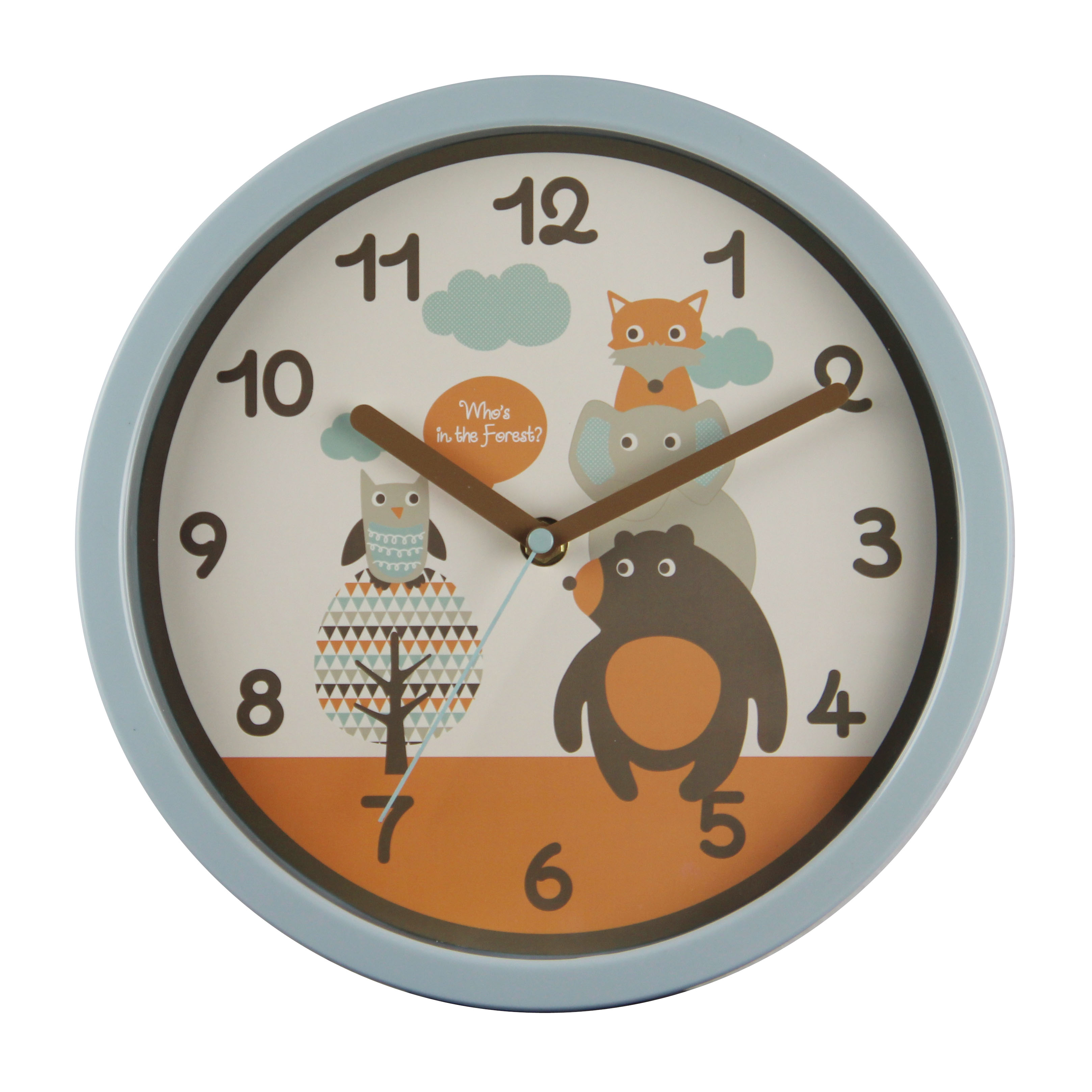 wall clock，plastic wall clock, cartoon clock, children clock, gift clock