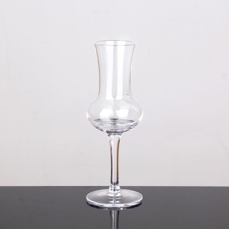 high quality hand made crystal grappa glasses