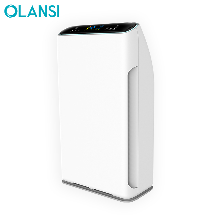 K06A Portable wifi smart hepa h13 cadr 320m3/h negative ion air purifier with remote control