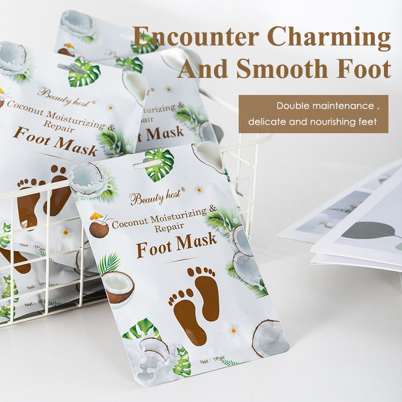 Beauty Host Coconut Moisturizing & Repair Foot Mask