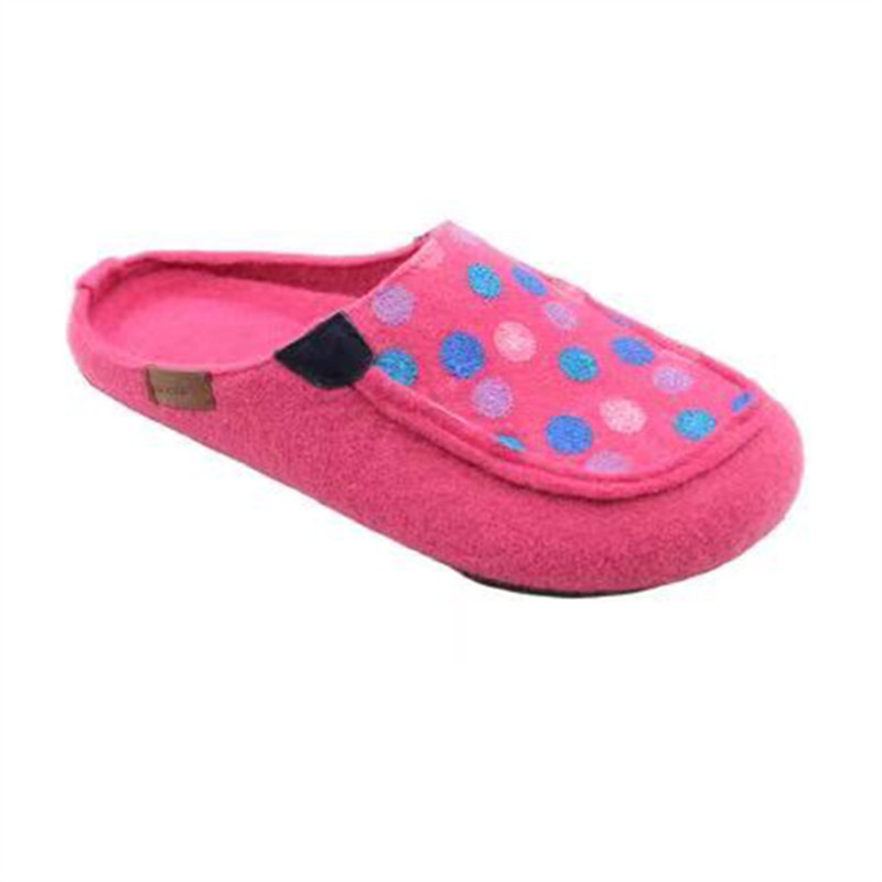 felt slippers latex sole
