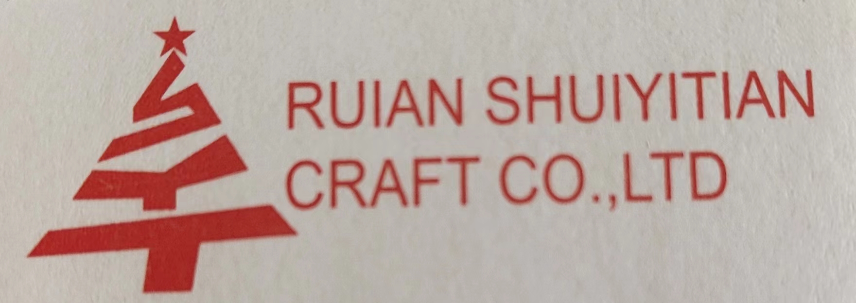 RUIAN SHUIYITIAN CRAFT CO.,LTD