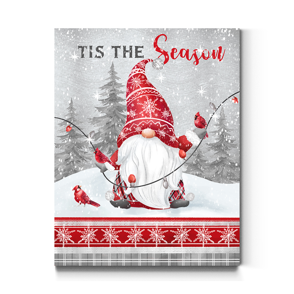 Custom Christmas Elf Living Room Home Decor Painting