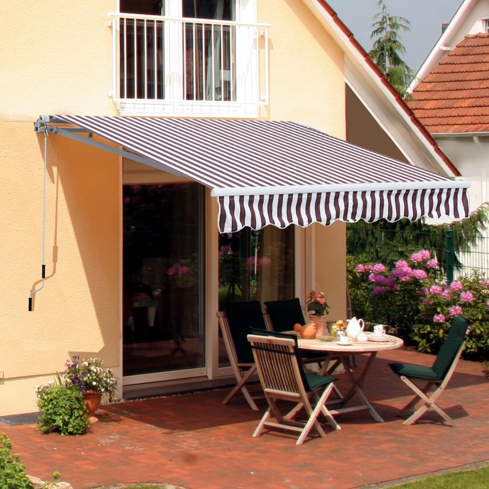 Retractable Sun Shade Patio/Window Awning