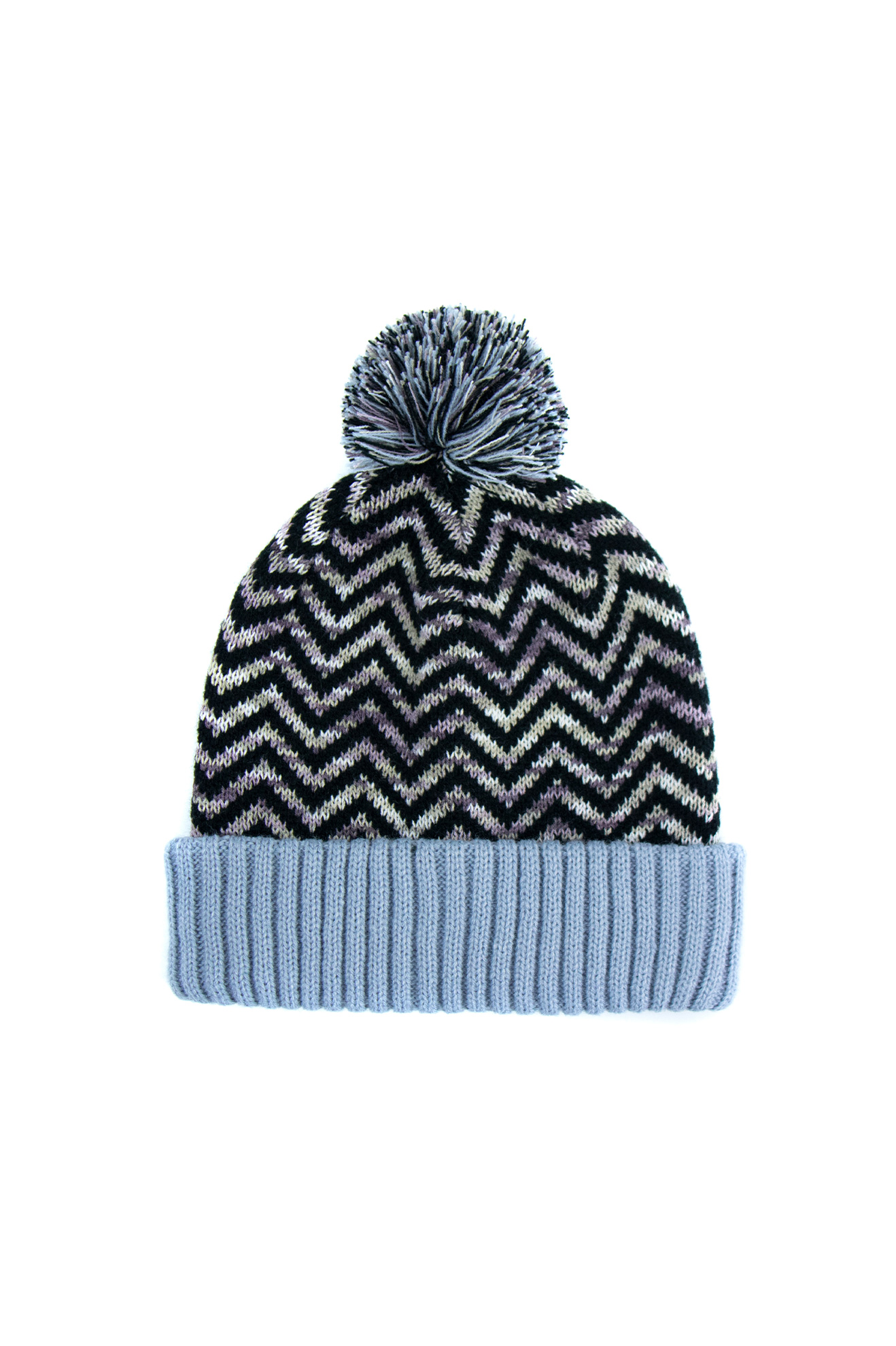Jacquard Knitted Beanie Hat