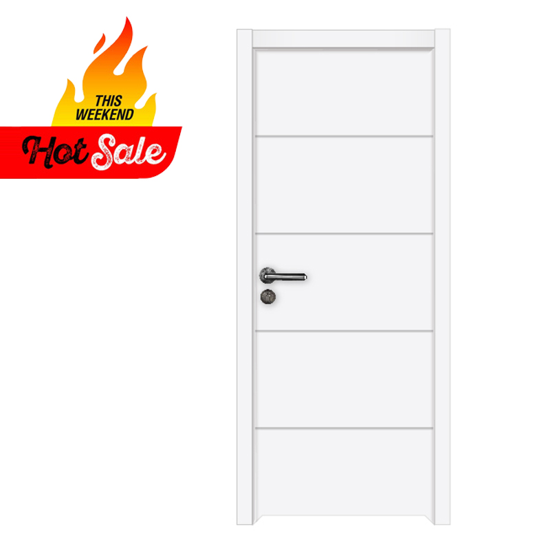 Fire Prevention Square Type Waterproof Isreal polymer WPC Door