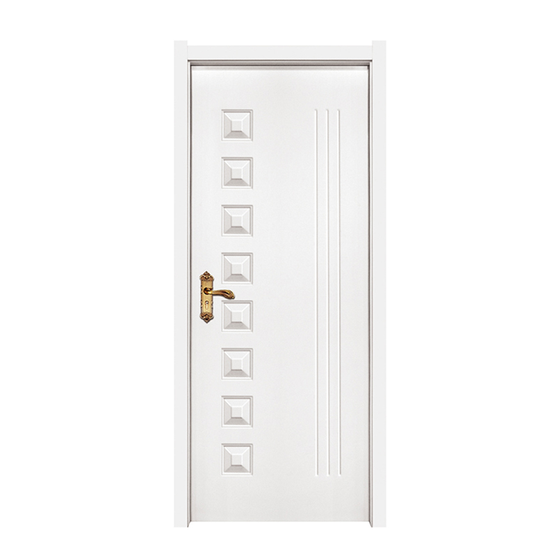 Wholesale china factory wpc door Competitive price interior pvc doors wpc painting door