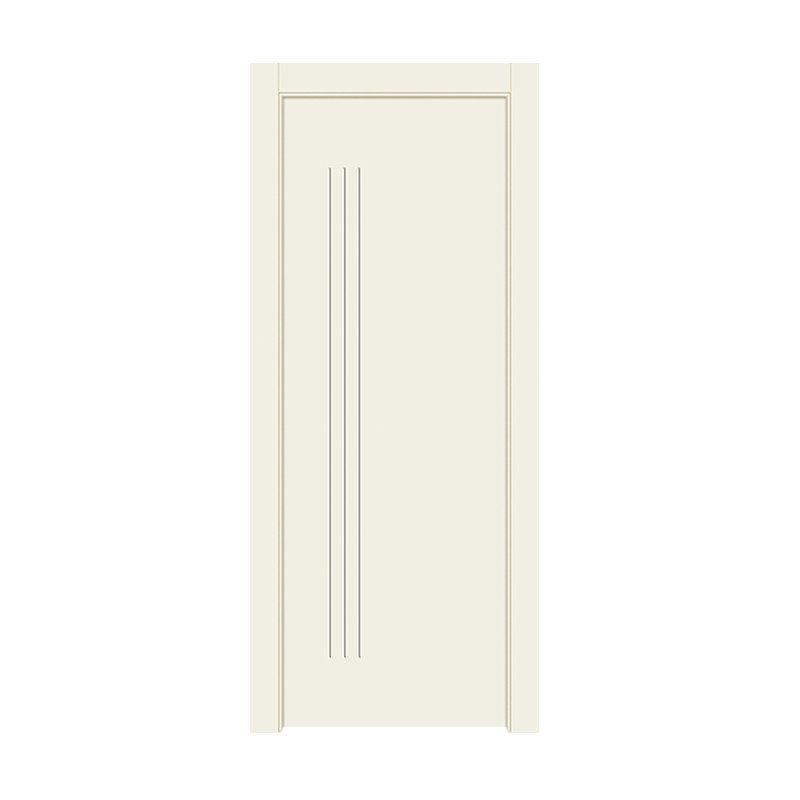 China New Design high quality Waterproof WPC Interior white brown Painting customized Door