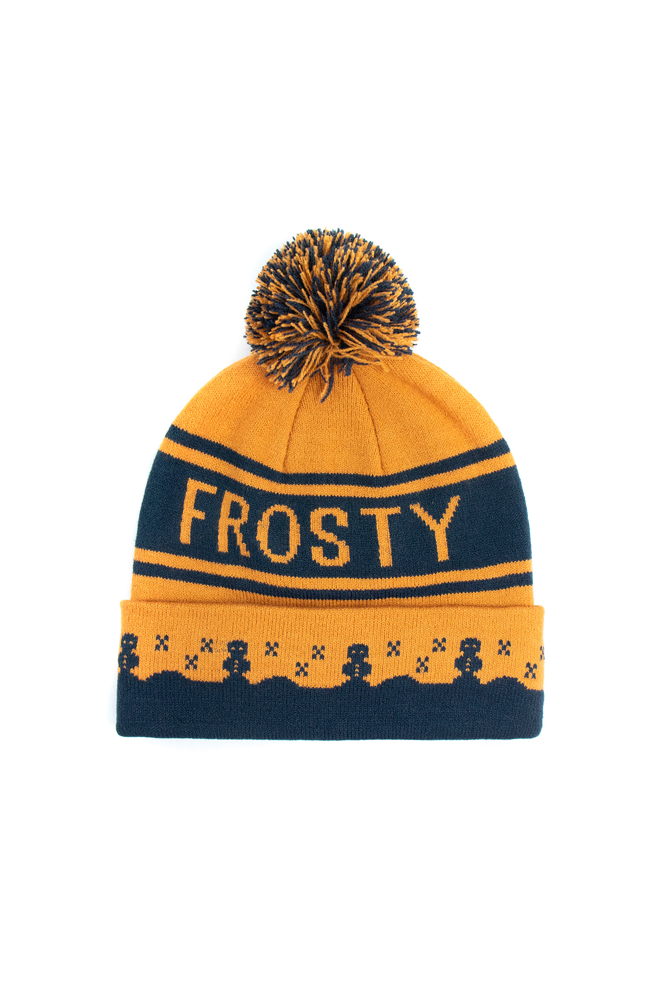 Jacquard Knitted Beanie Hat