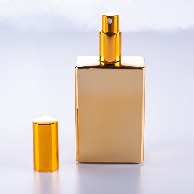 100ml eletricplate perfume glass bottlles with sprayer