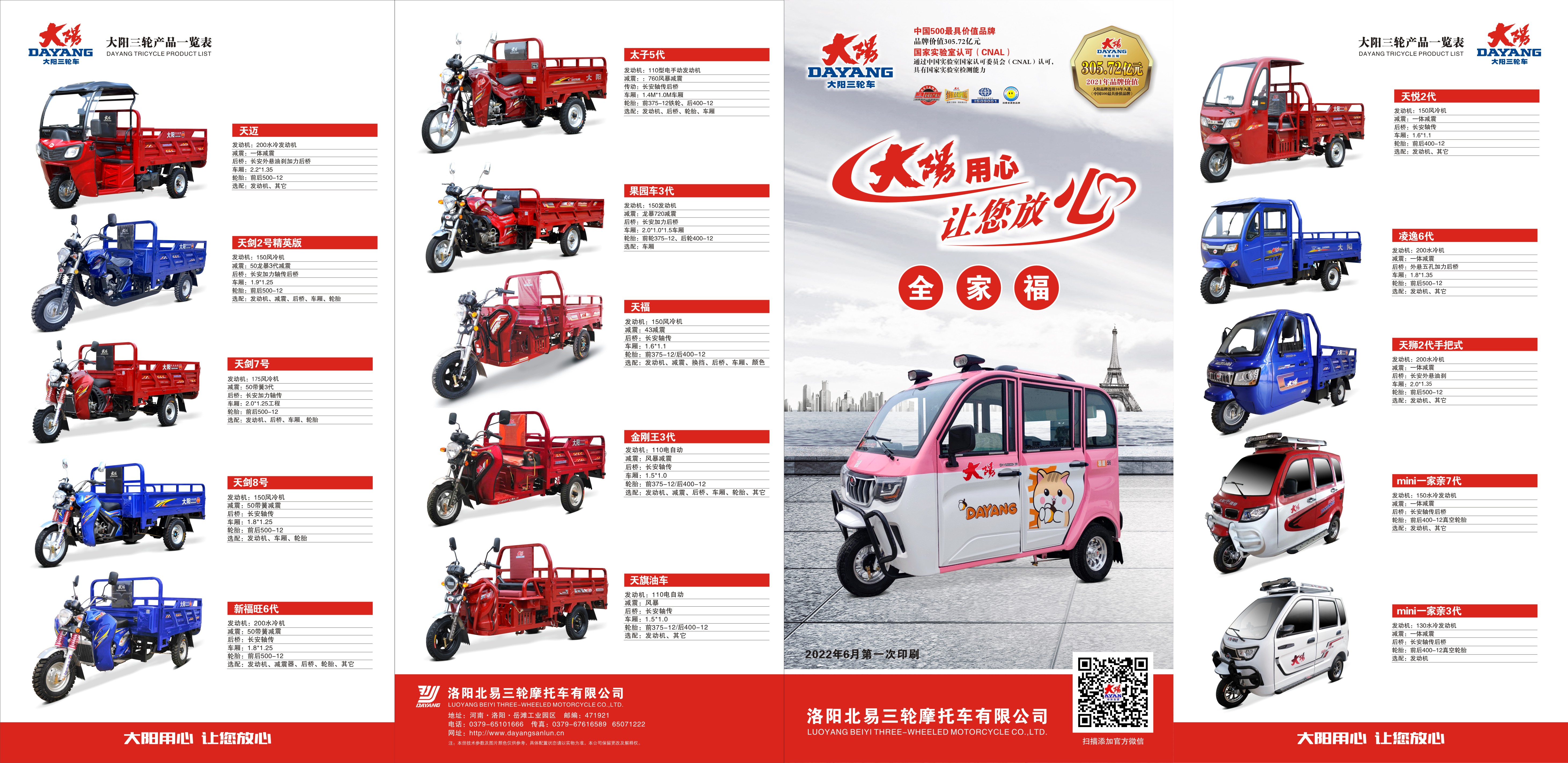 Luoyang Beiyi Three-wheel Motorcycle Co., Ltd. – Photos produits 2