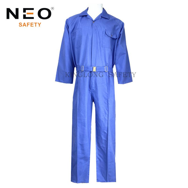 100%Polyester Middle East Market Petrol Blue Working Coverall