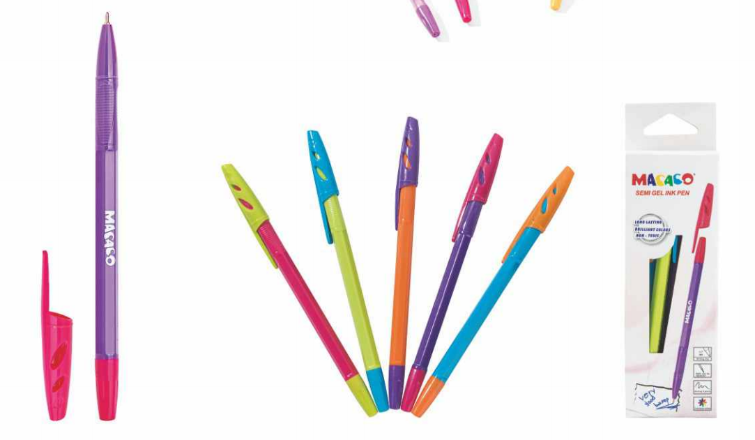 semi gel pens