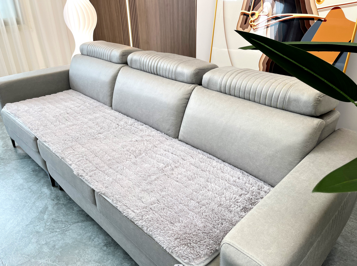 100% polyester PV Plush Sofa Cover