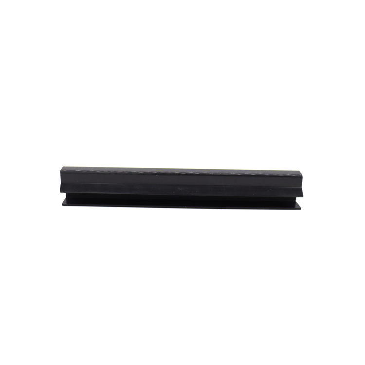 Black shining plastic profile (anti-collision plastic strip)