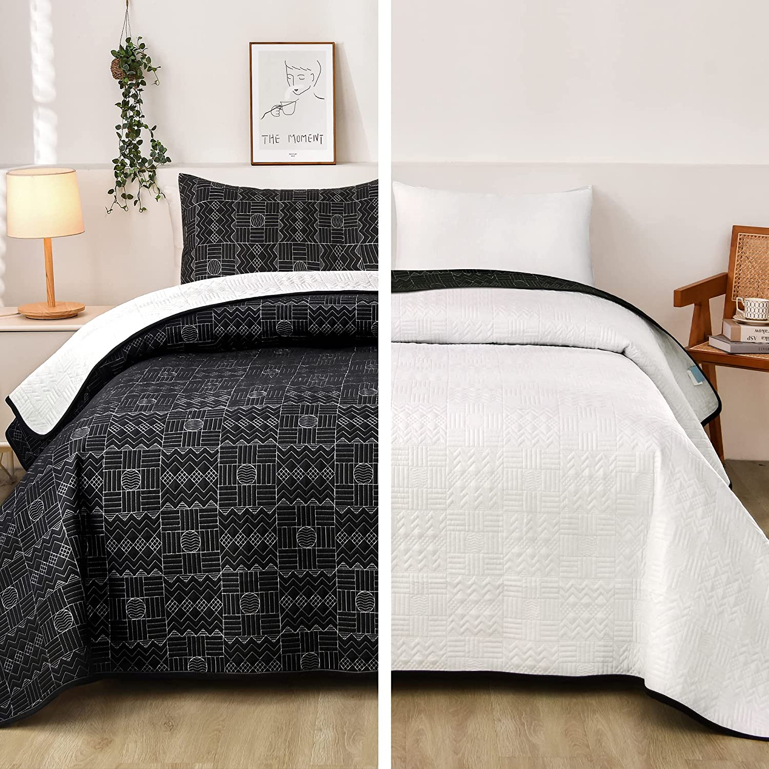 100% polyester embroidered quilt