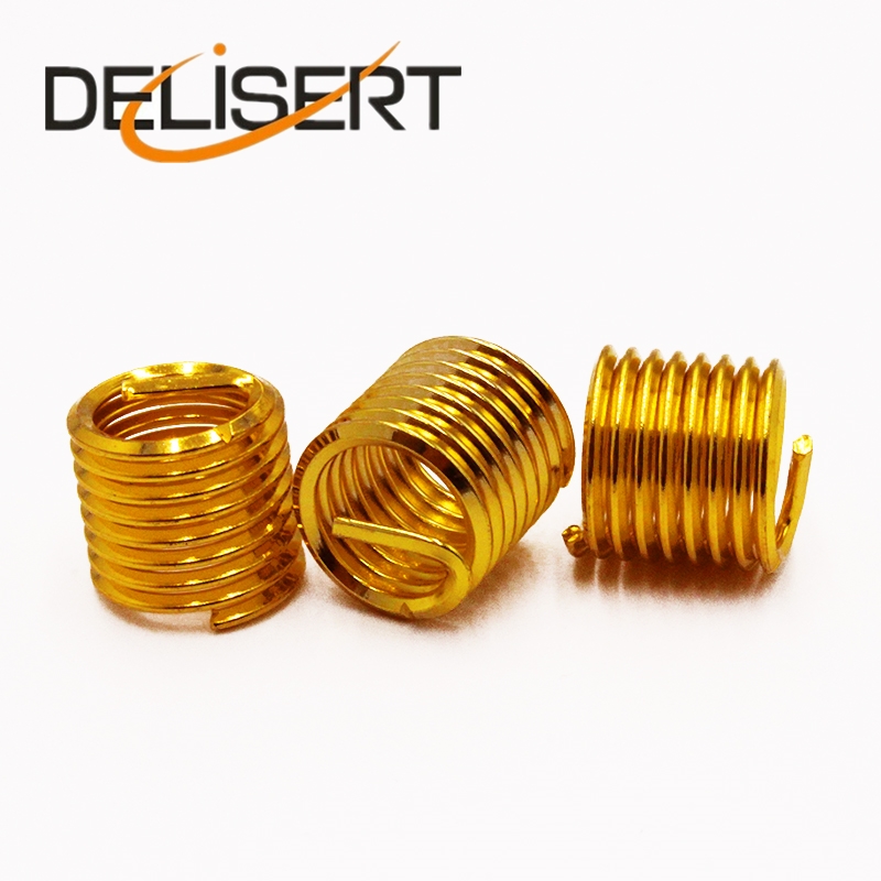 Cadmium plated wire thread insert