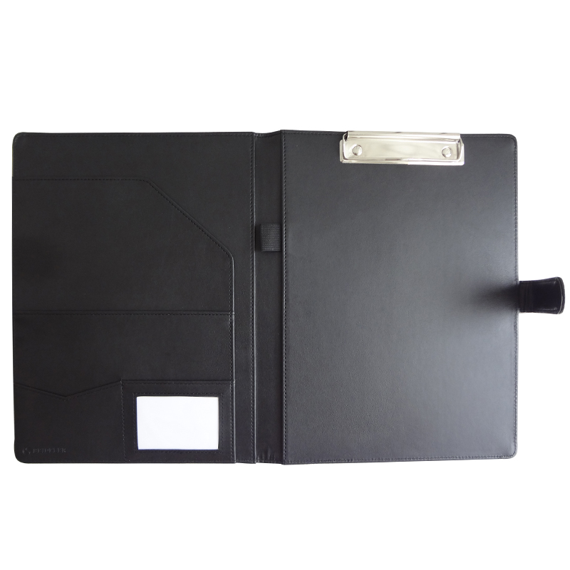 HIGH Quality Custom Hot Popular New Manila Folder A4 PU Leather Cliboard Padfolio for Women Men