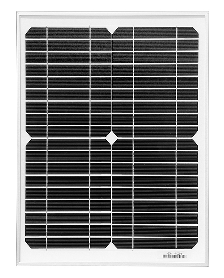 Solarparts mono glass solar panel 18V/10W,325*280*17mm with junction box
