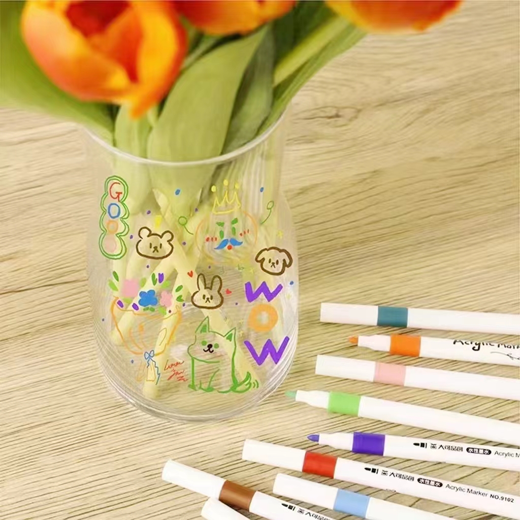 Acrylic marker 12 color 24 color painting painting factory