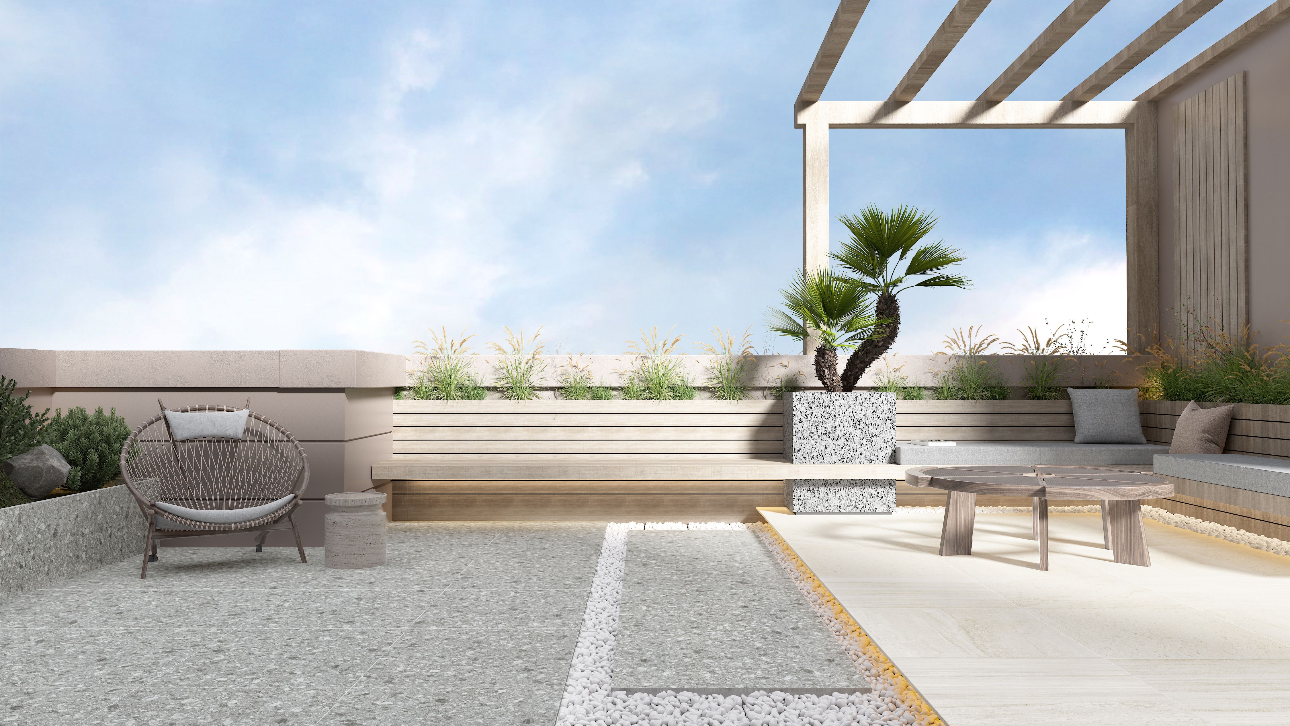 2CM Out Door Series --Terrazzo
