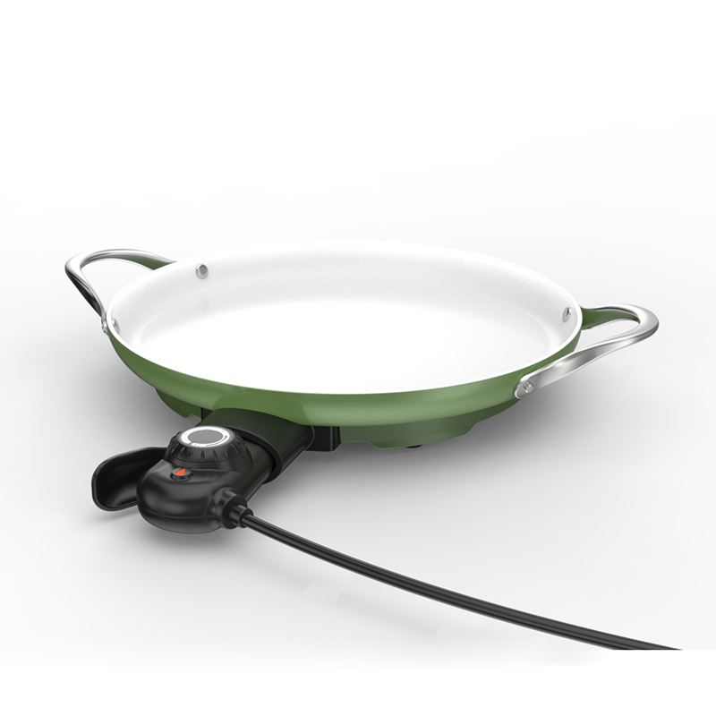 Simple Round cast aluminum frying pan