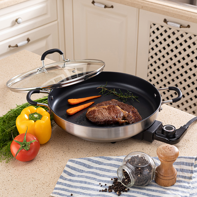 33.5*4.5cm Electric Skillet