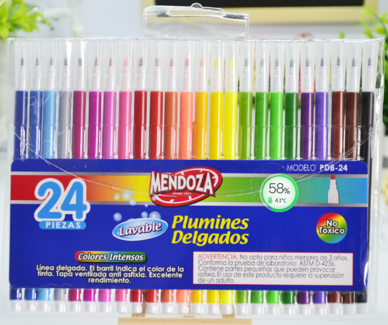 985 Round Barrel & Transparent Cap Color Marker