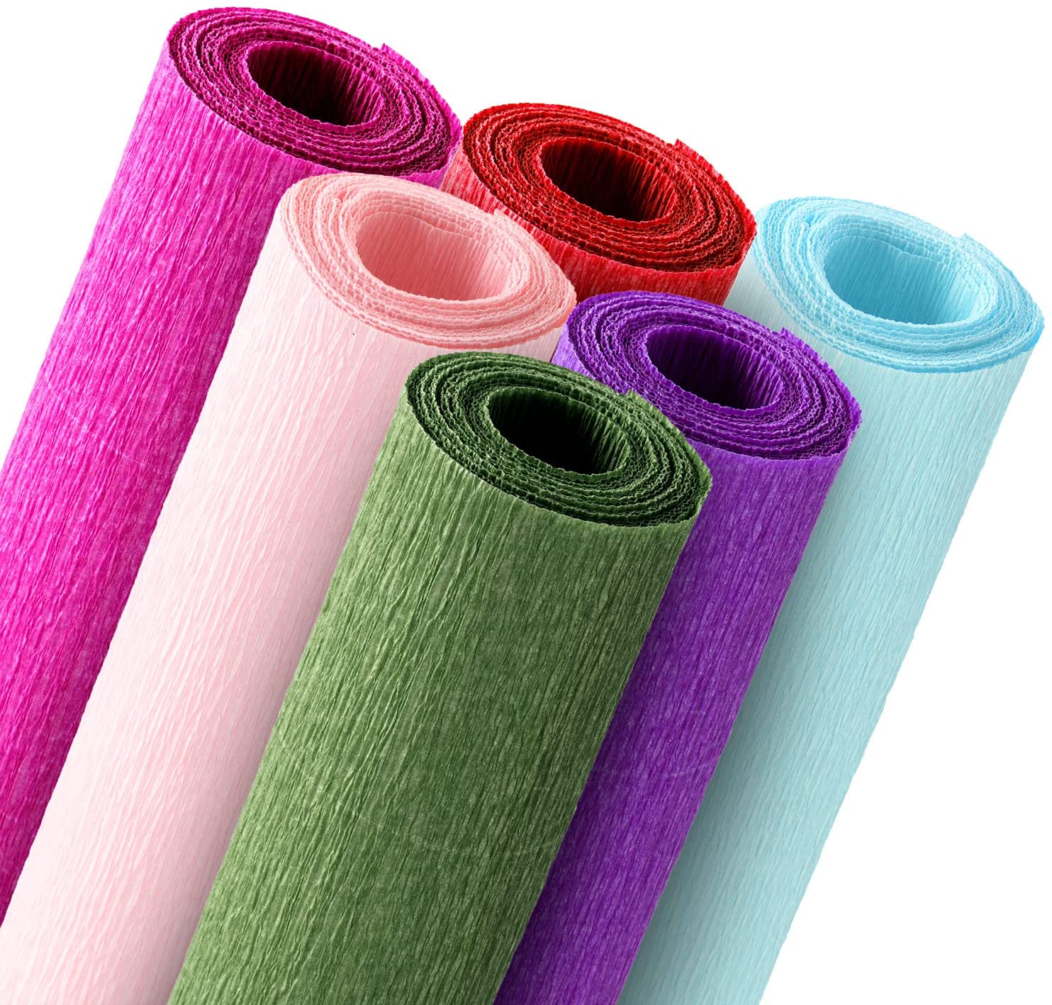 Flower wrapping crepe paper