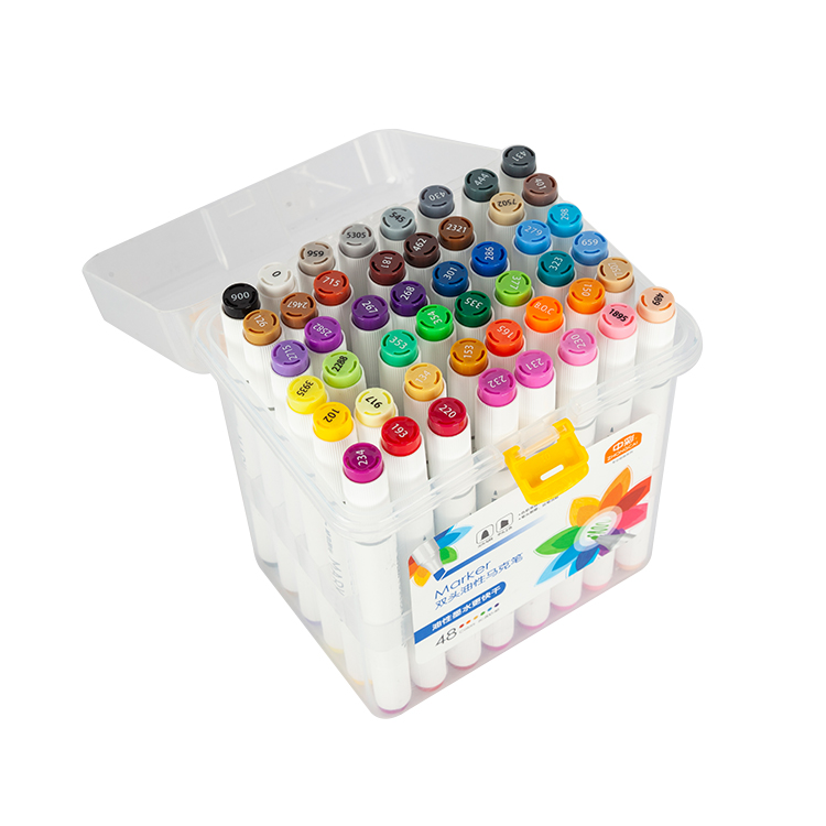 800 Round Art Marker with dual-tip Factory wholesale customized