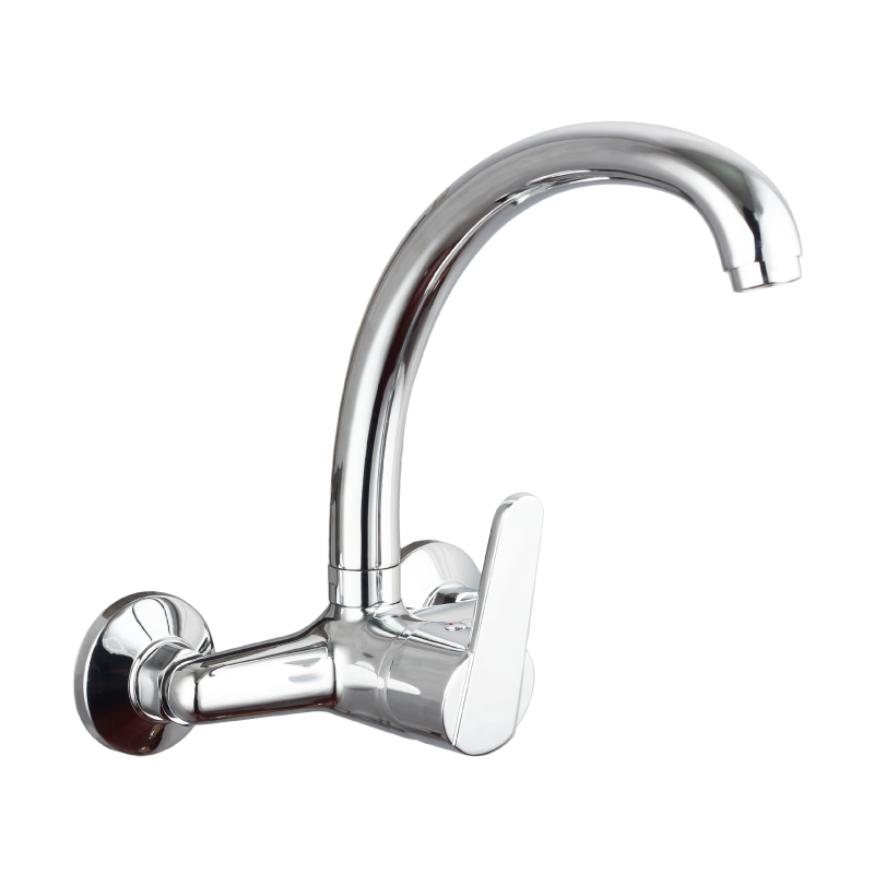 Single Lever Brass Kitchen Faucet