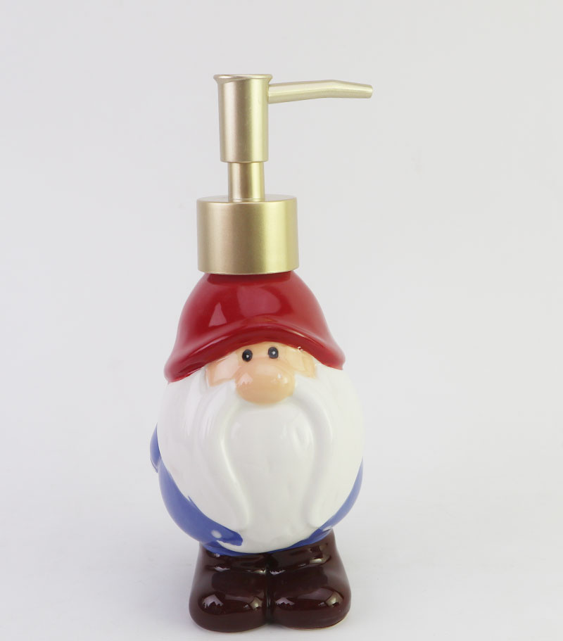 Gnome soap dispenser