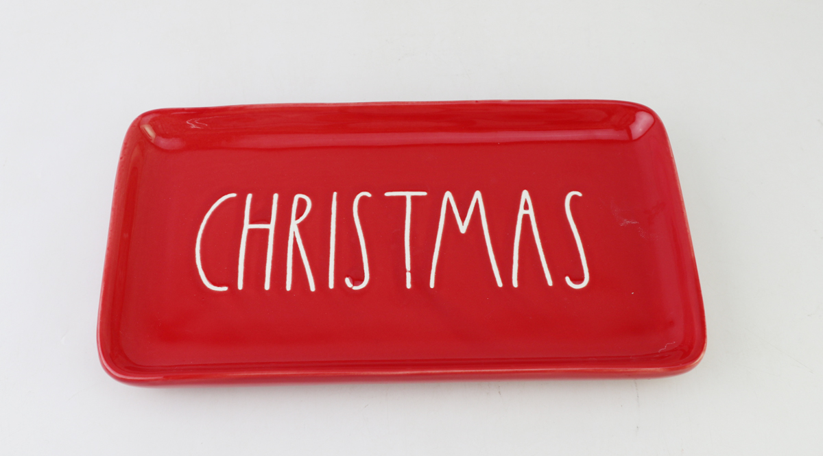 christmas plate