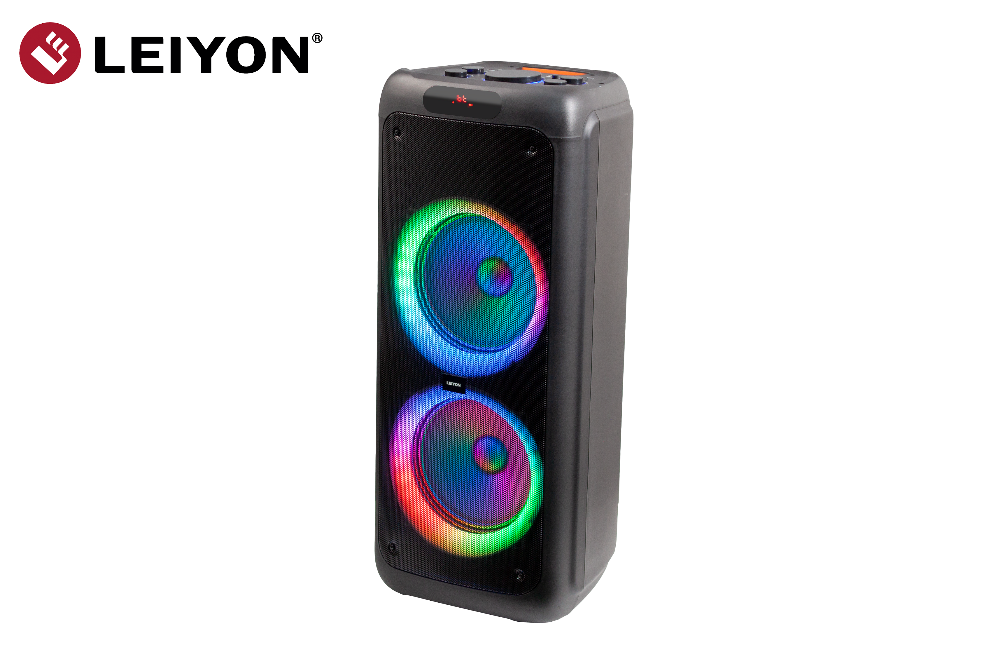 Dual 10inch Portable Bluetooth speaker system