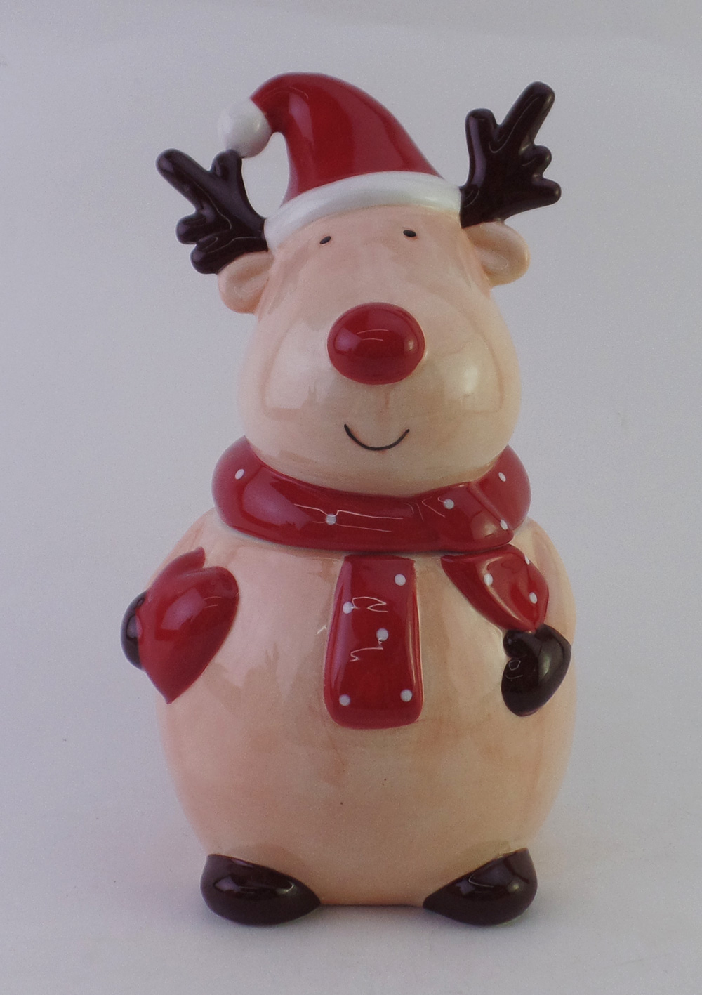 Reindeer cookie jar