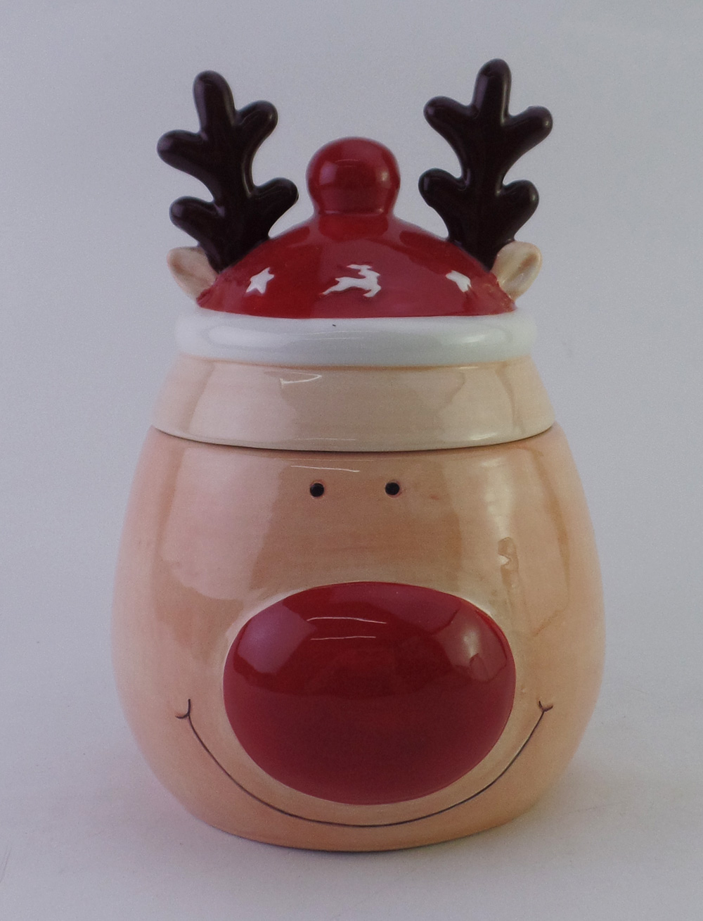 Reindeer cookie jar