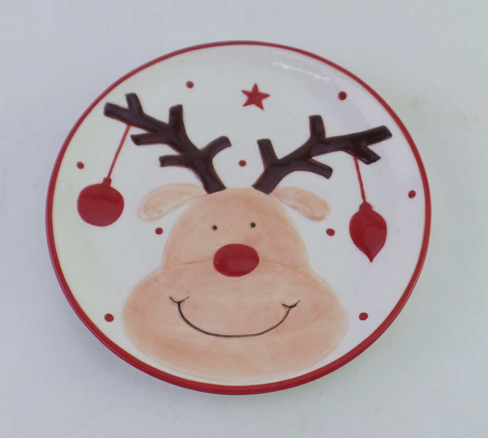 Reindeer plate