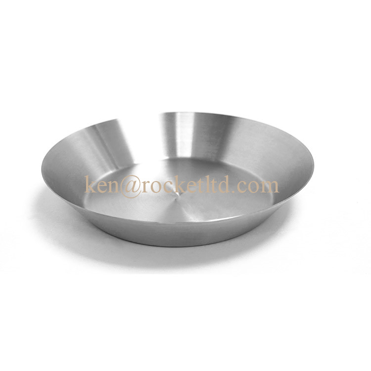 Small Custom Logo Kitchen Food Metal 304 Stainless Steel Plates Sets Dinnerware Dishes Plates
