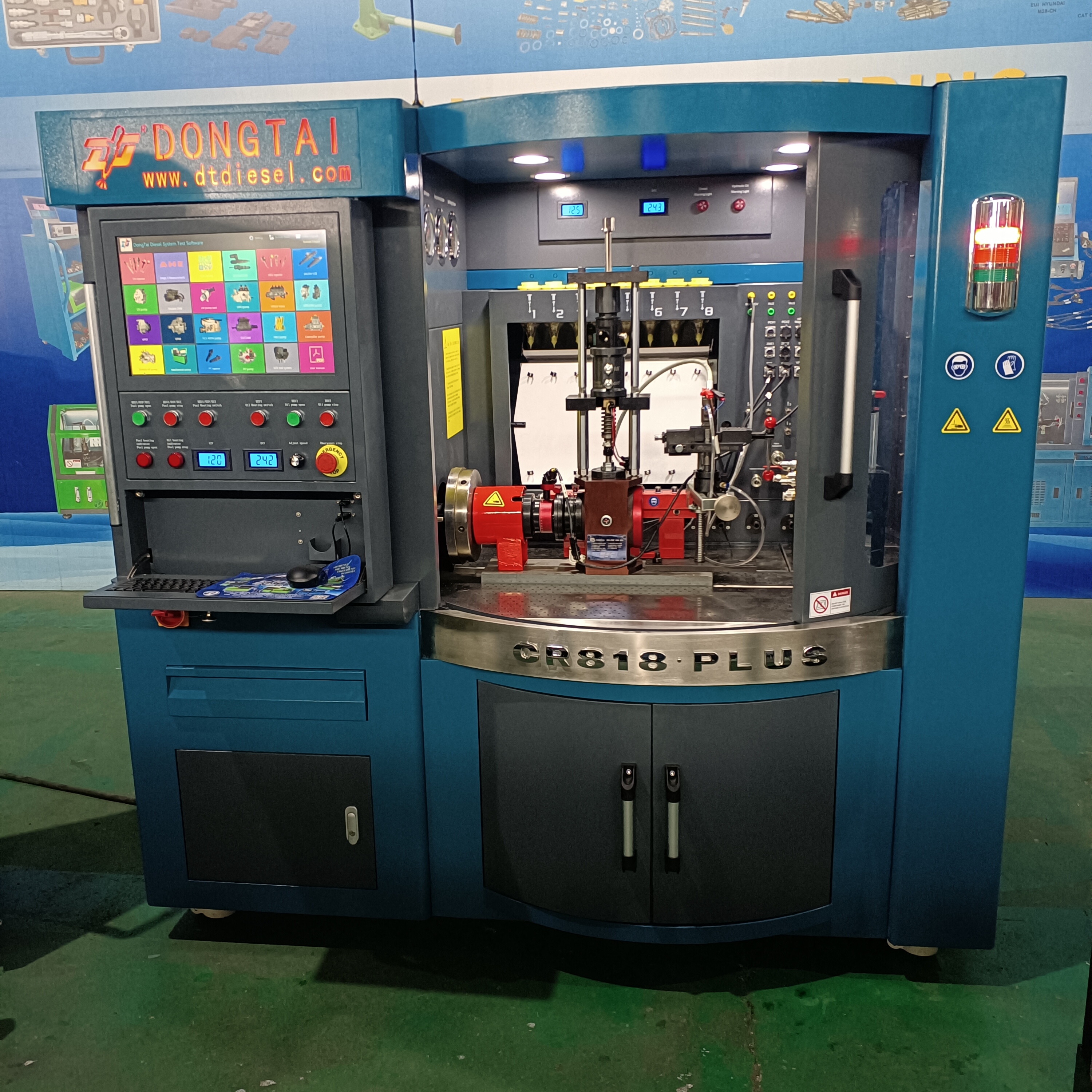 CR818-Pro Common rail EUI EUP HEUI Test bench
