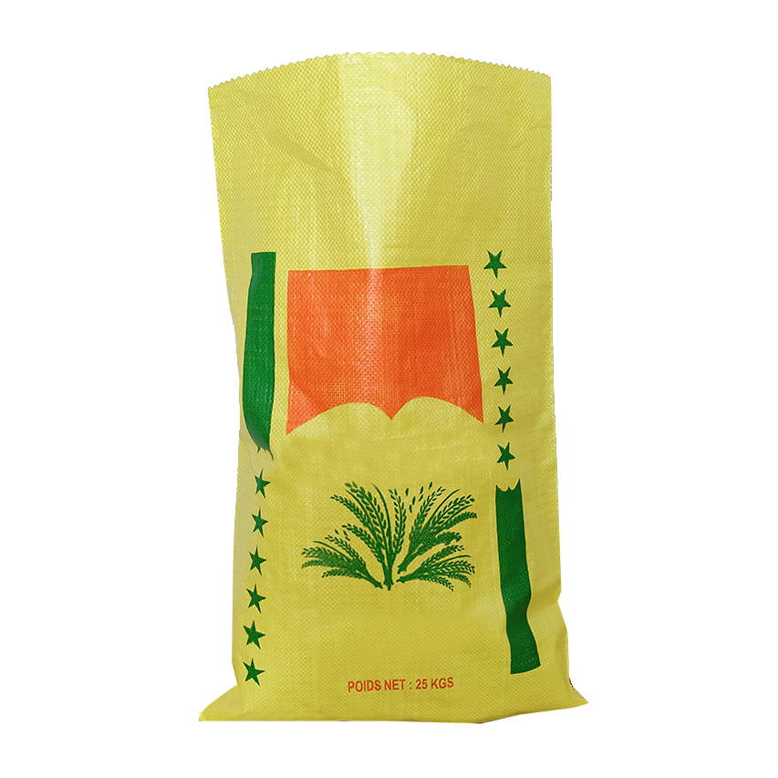 PP woven raffia sack empty maize grain bags 20 kg 50 kg 100 kg